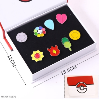 pokemon Badges Set B